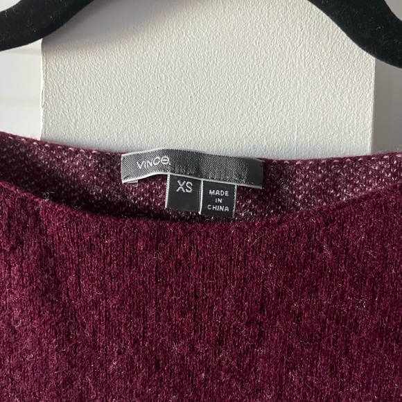 Vince | Cashmere Wool Color block Sweater | Size XS - Picture 6 of 7
